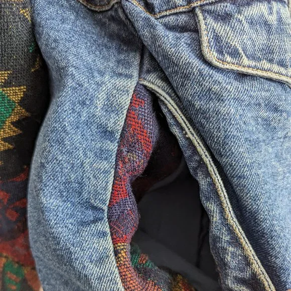Ash Creek Trading Tapestry Southwestern Denim Jacket - Picture 8 of 14